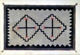 E. A. Burbank Timeline Image - Navajo Rug