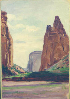 E. A. Burbank Timeline Image - Canyon De Chelly