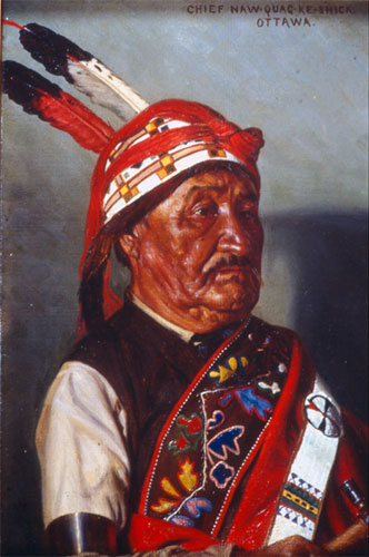 E. A. Burbank Timeline Image - Chief Naw-quag-ke-shick