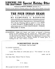 E. A. Burbank Timeline Image Craftsman Ad