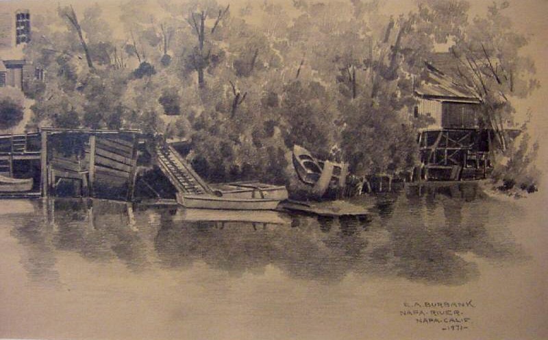 E. A. Burbank Timeline Image - Napa River