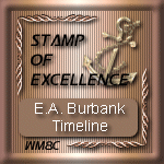 E. A. Burbank Timeline Image - WM8C Excellence Award Logo