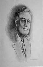 E. A. Burbank Timeline Image - President Roosevelt